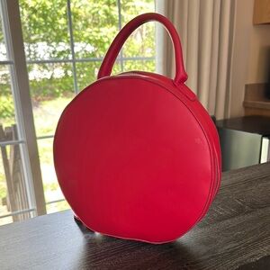 Forever 21 Red Cosmetic Bag Bold Design